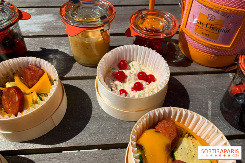 Panier pique-nique Jean Imbert x Veuve Clicquot