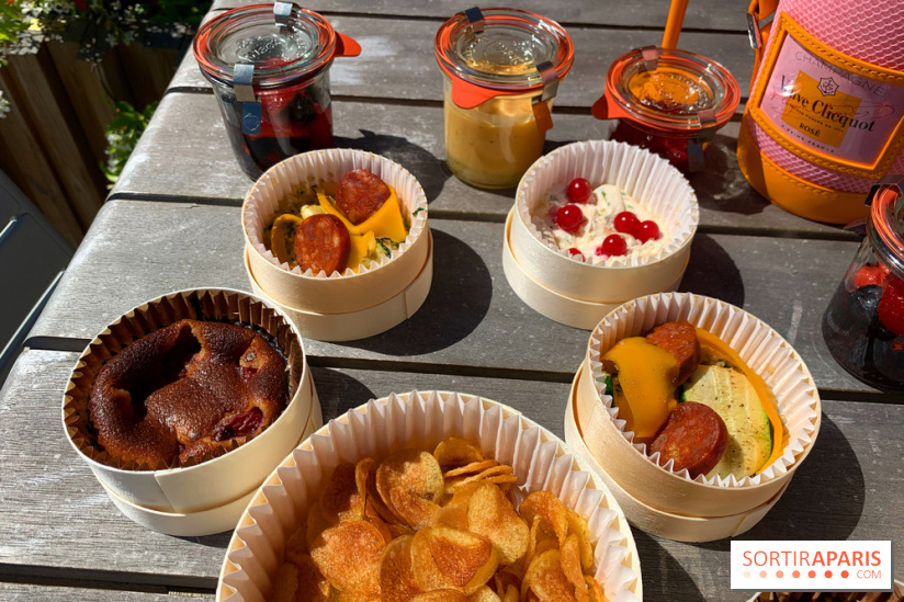 Panier pique-nique Jean Imbert x Veuve Clicquot