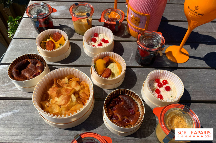 Panier pique-nique Jean Imbert x Veuve Clicquot