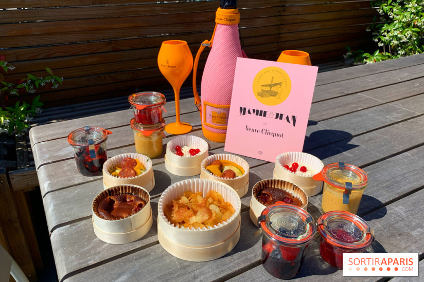 Panier pique-nique Jean Imbert x Veuve Clicquot