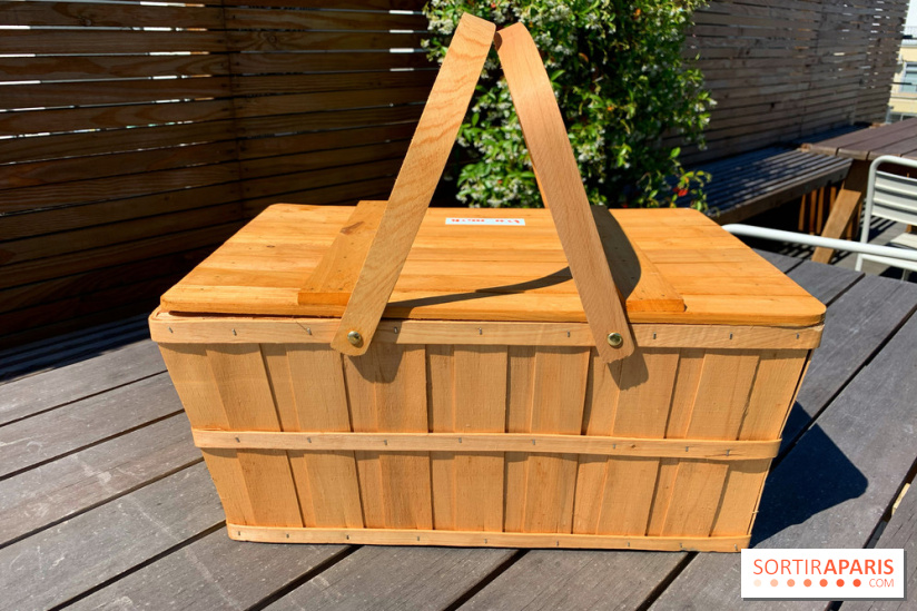 Panier pique-nique Jean Imbert x Veuve Clicquot