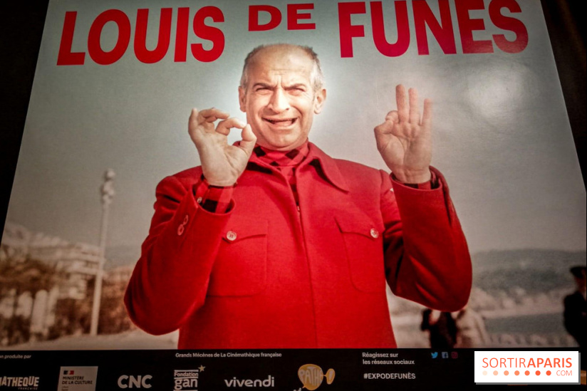 Exposition Louis de Funès à la Cinémathèque