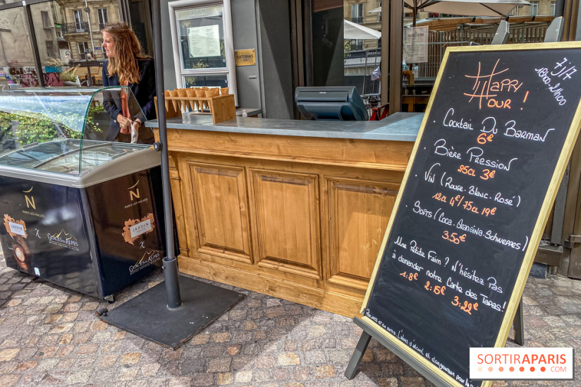 Terrasses du Novotel Paris les Halles, Jardin Privé glace