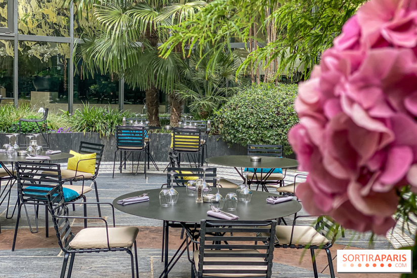 Terrasses du Novotel Paris les Halles, Jardin Privé 