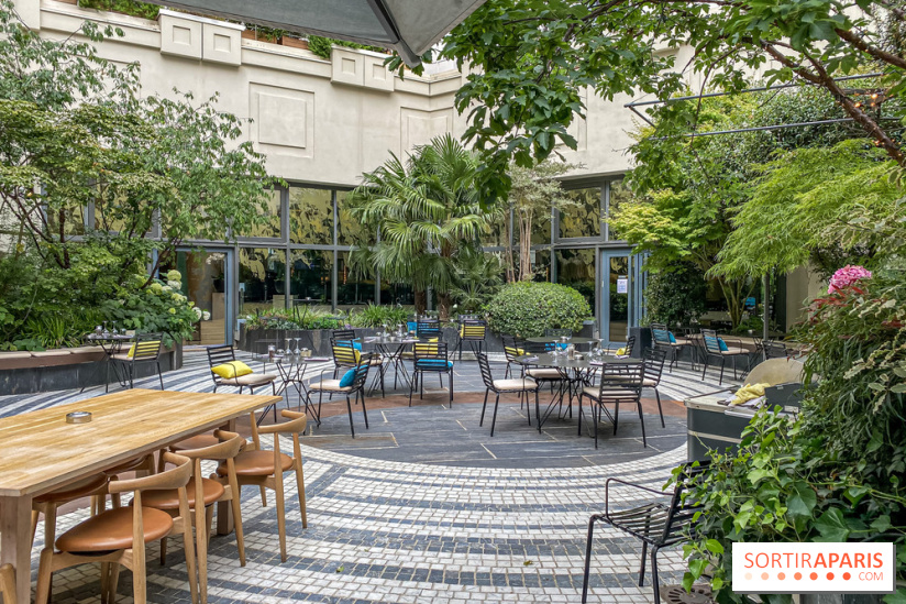 Terrasses du Novotel Paris les Halles, Jardin Privé a