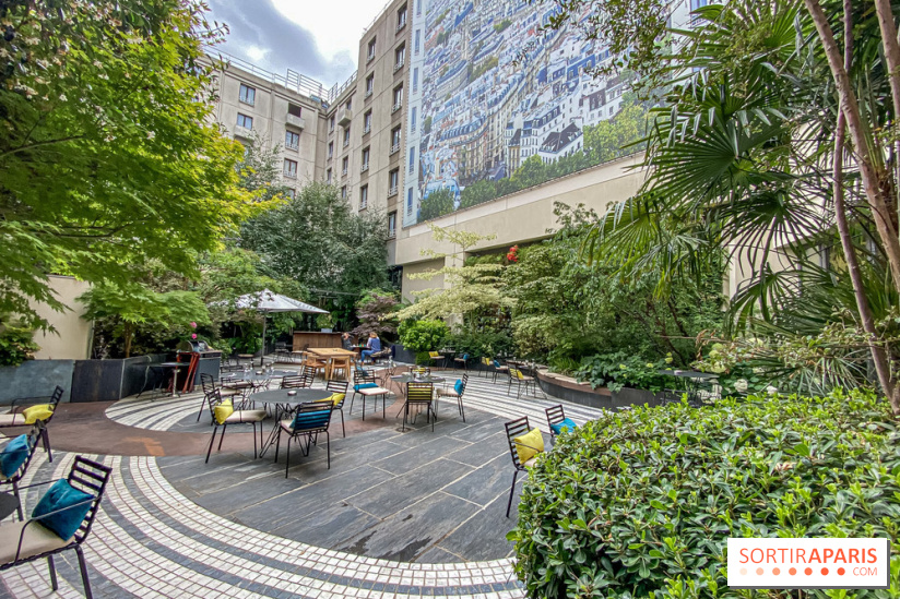 Terrasses du Novotel Paris les Halles, Jardin Privé 