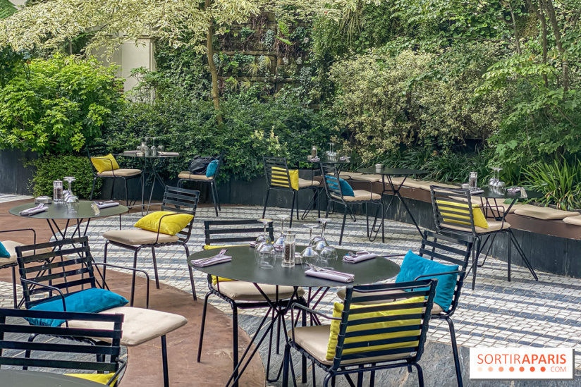 Terrasses du Novotel Paris les Halles, Jardin Privé 