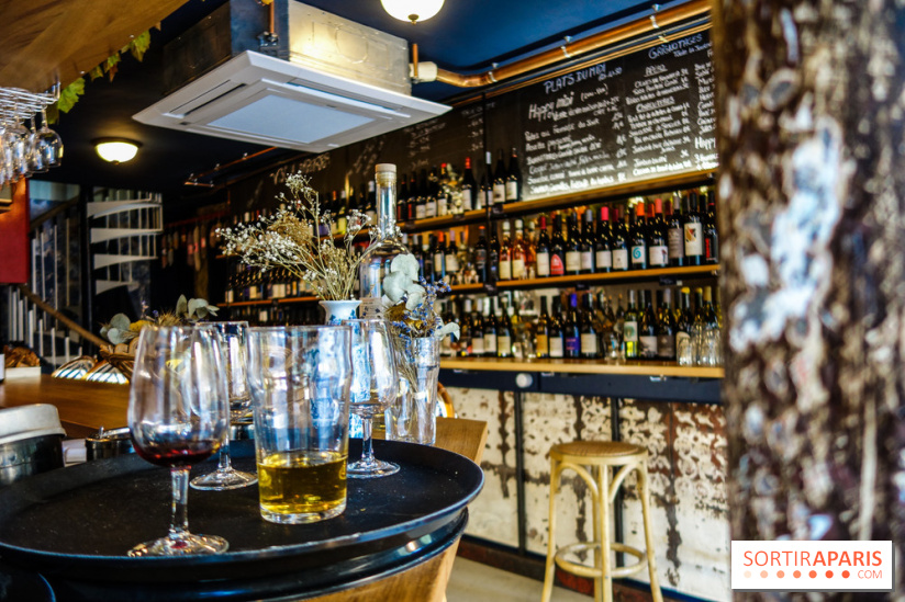 Monbleu Le Comptoir : la nouvelle cave à manger à Paris , les photos