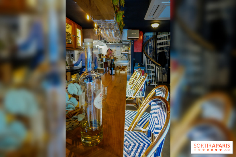Monbleu Le Comptoir : la nouvelle cave à manger à Paris , les photos