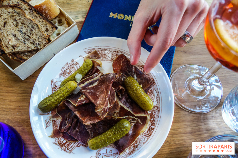 Monbleu Le Comptoir : la nouvelle cave à manger à Paris , les photos