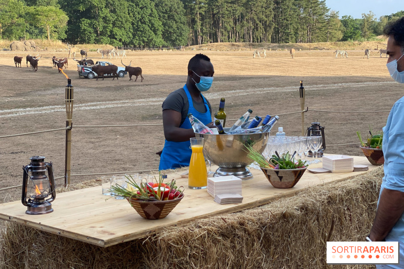 Photos du Dîner Safari du Zoo de Thoiry, apéro