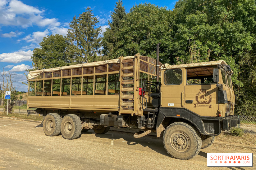 Photos du Dîner Safari du Zoo de Thoiry, camion