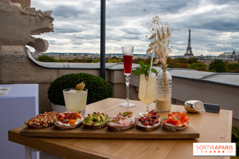 Le Rooftop secret de l'Hôtel de Crillon - Cocktail Tartine