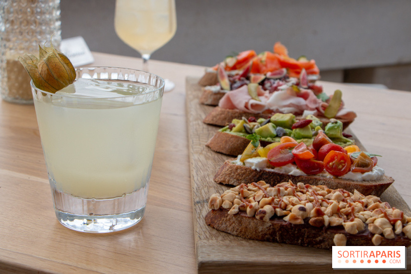 Le Rooftop secret de l'Hôtel de Crillon - Cocktail Tartine