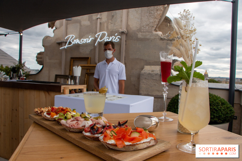 Le Rooftop secret de l'Hôtel de Crillon - Cocktail Tartine