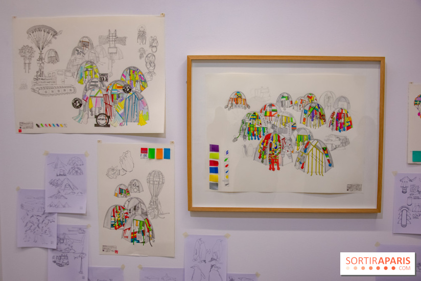 Exposition Lucy+Jorge Orta au Drawing Lab