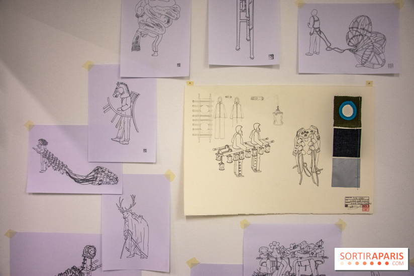 Exposition Lucy+Jorge Orta au Drawing Lab