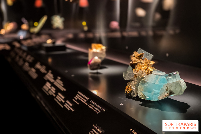 Photos Exposition Pierres Précieuses, du minéraux aux bijoux avec le Joaillier Van Cleef & Arpel