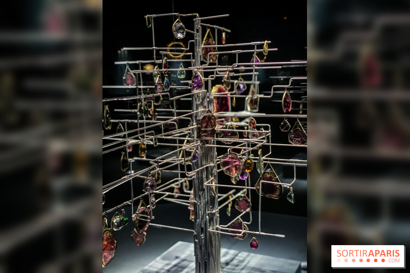 Photos Exposition Pierres Précieuses, du minéraux aux bijoux avec le Joaillier Van Cleef & Arpel