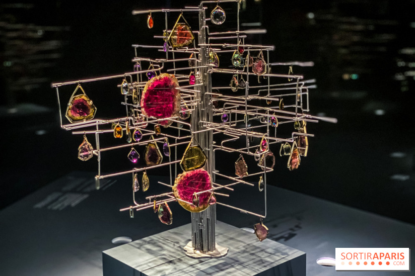 Photos Exposition Pierres Précieuses, du minéraux aux bijoux avec le Joaillier Van Cleef & Arpel vue
