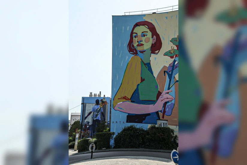 Street Art à Versailles, Réenchanter la ville de Quai 36