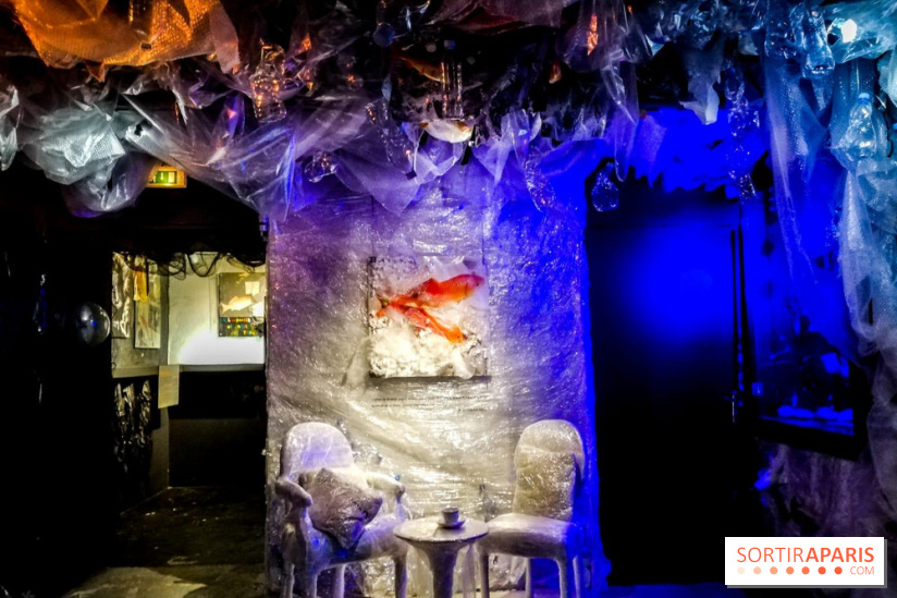 Mythologies du poisson rouge, l'exposition de l'Appart Renoma, nos photos