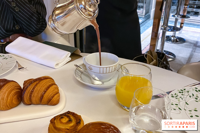 Le petit-déjeuner du Meurice Paris avec les viennoiseries de Cédric Grolet