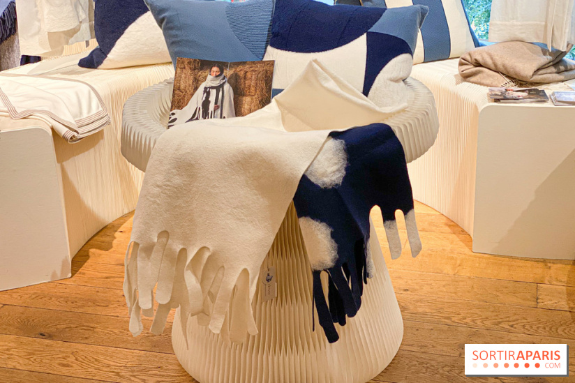 Sandriver : les cachemires de Mongolie pour la maison s'installent au Bon Marché