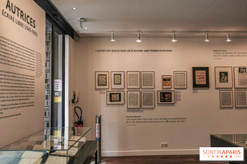 Autrices, écrire libre : l'exposition inspirante de la Galerie Gallimard, nos photos