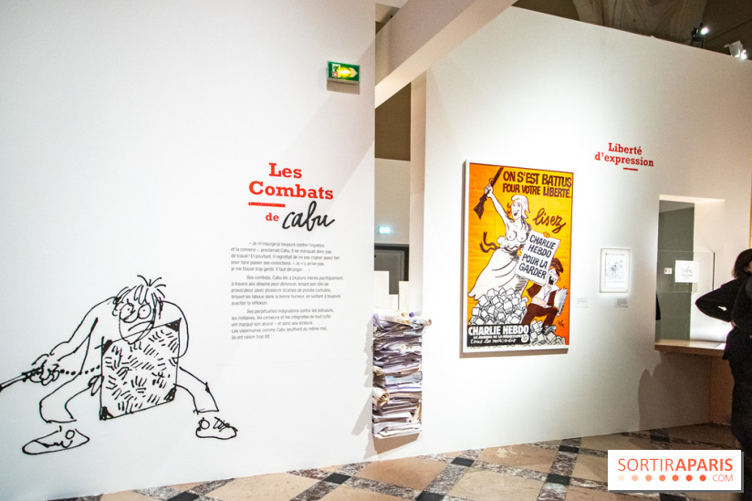 Exposition Le Rire de Cabu