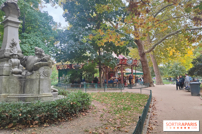 Visuels Parc Monceau à Paris 8e arrondissement  - automne