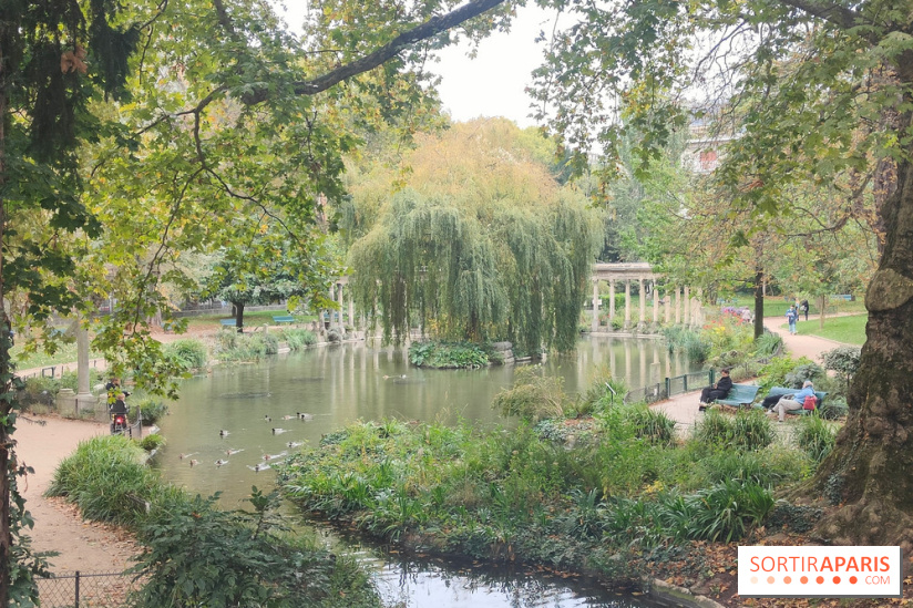 Visuels Parc Monceau à Paris 8e arrondissement  - automne