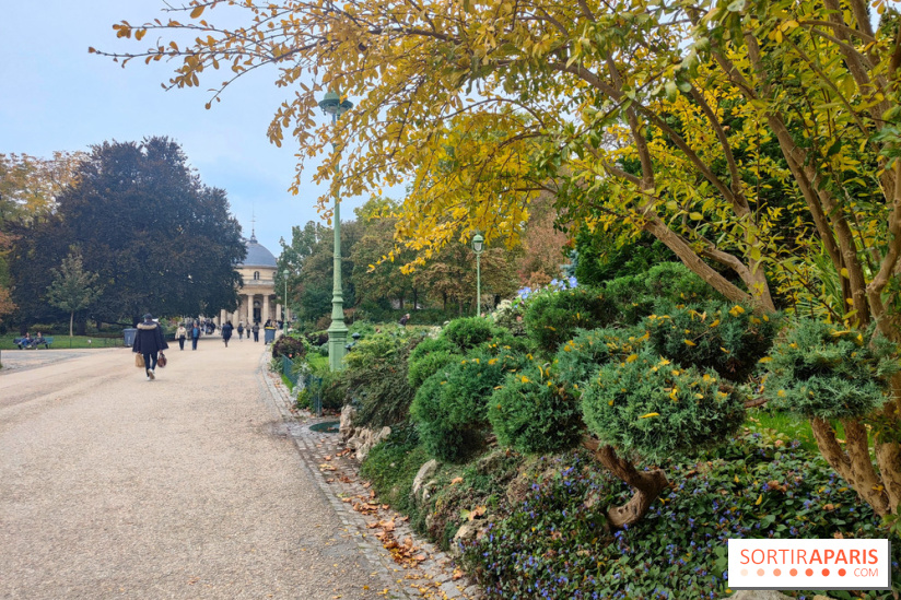 Visuels Parc Monceau à Paris 8e arrondissement  - automne
