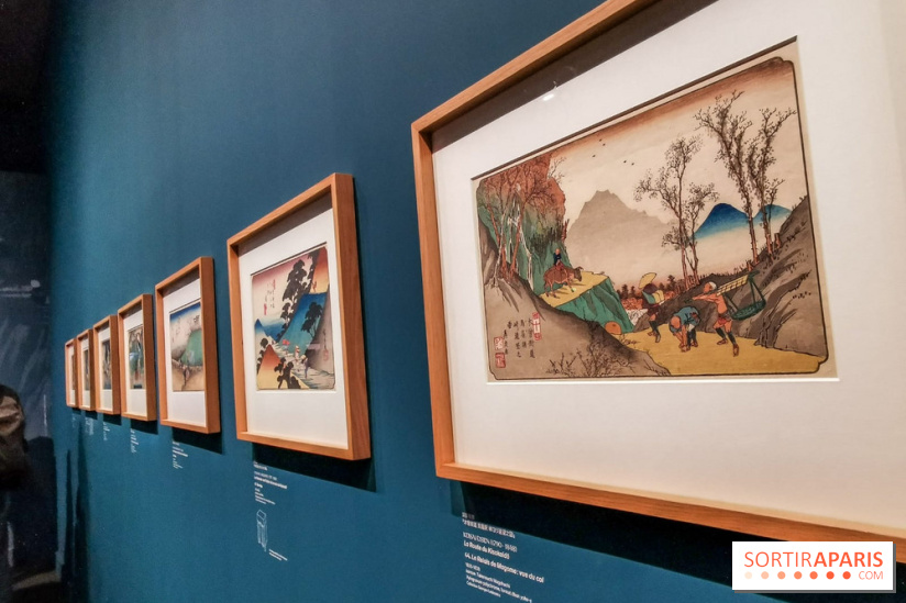 Voyage sur la route du Kisokaido : nos photos de l'exposition du Musée Cernuschi