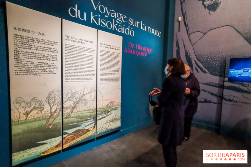 Voyage sur la route du Kisokaido : nos photos de l'exposition du Musée Cernuschi