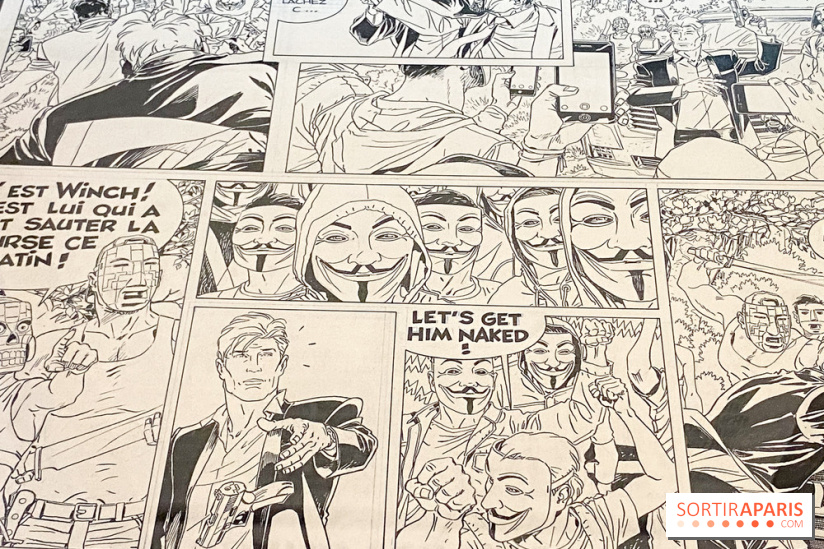 Exposition Largo Winch à Citéco