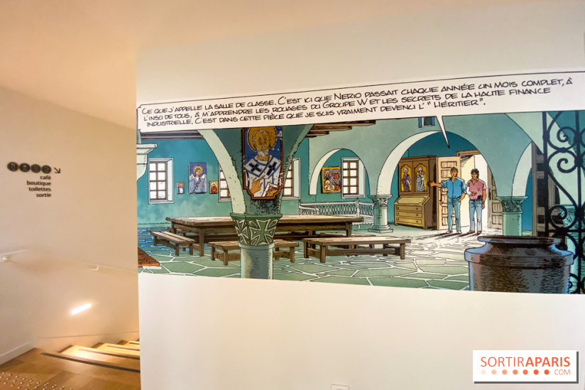 Exposition Largo Winch à Citéco