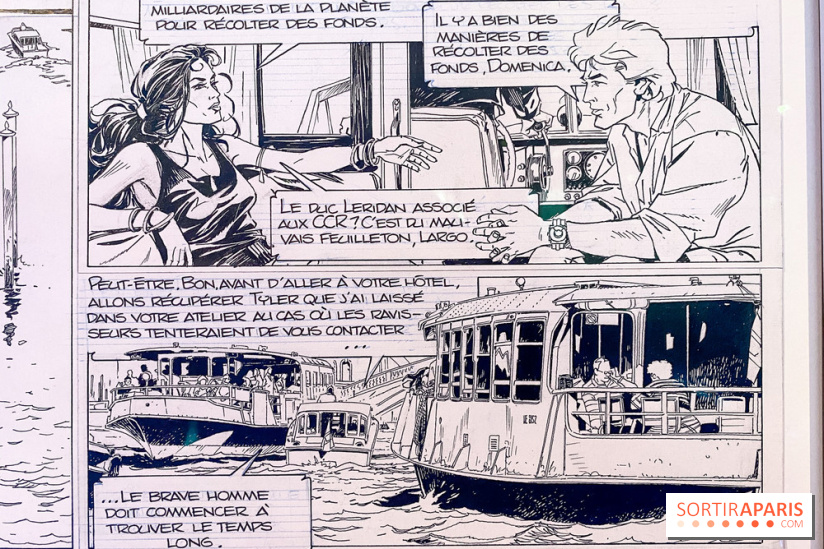 Exposition Largo Winch à Citéco