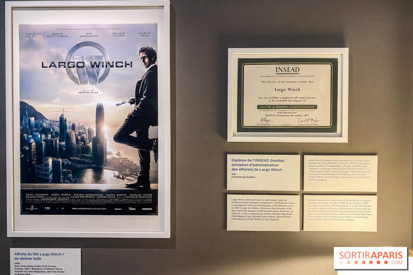 Exposition Largo Winch à Citéco