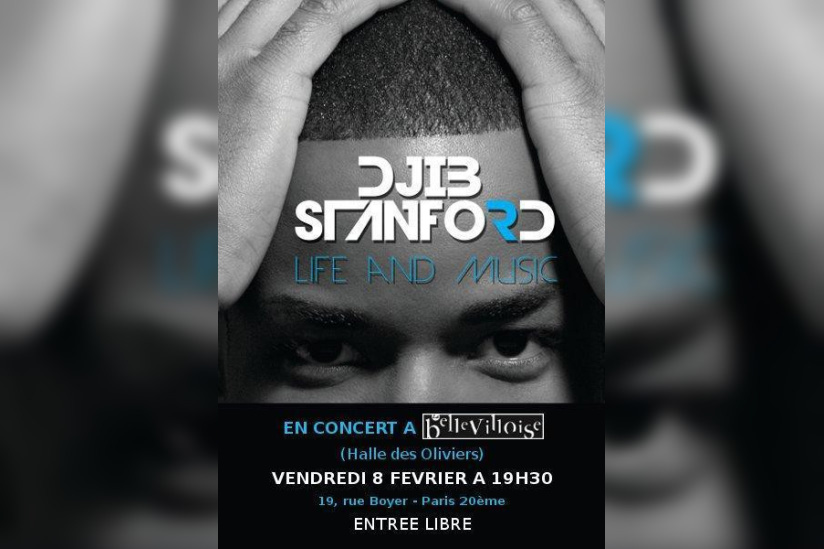 Djib Stanford en concert à la Bellevilloise