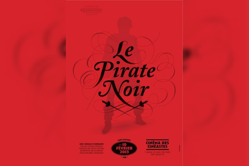 Ciné-concert Le Pirate Noir (A.Parker, 1926)