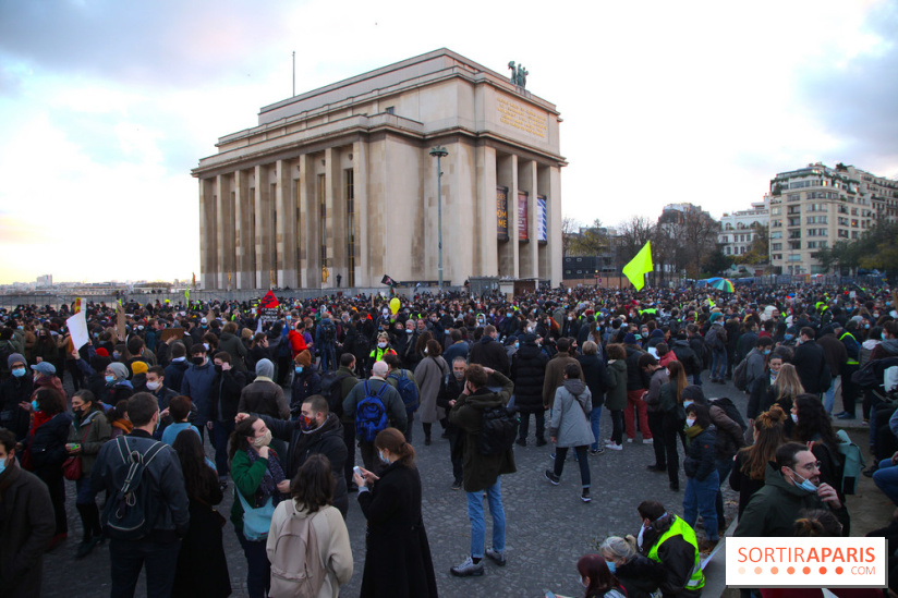 Sécurité Globale : Manifestation Trocadéro 
