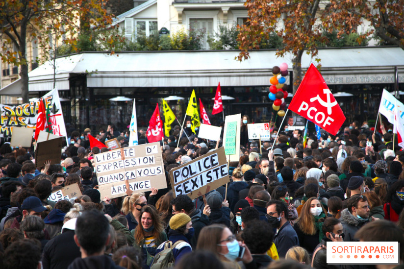 Sécurité Globale : Manifestation Trocadéro 