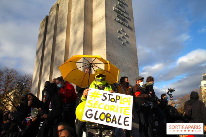 Sécurité Globale : Manifestation Trocadéro 