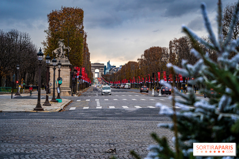 Photos : Illuminations et sapins de Noël Place de la Concorde