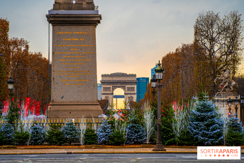 Photos : Illuminations et sapins de Noël Place de la Concorde