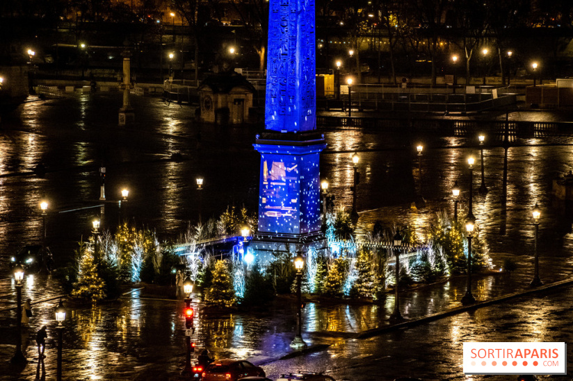 Photos : Illuminations et sapins de Noël Place de la Concorde
