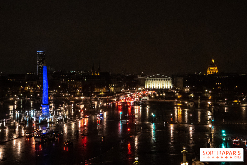 Photos : Illuminations et sapins de Noël Place de la Concorde
