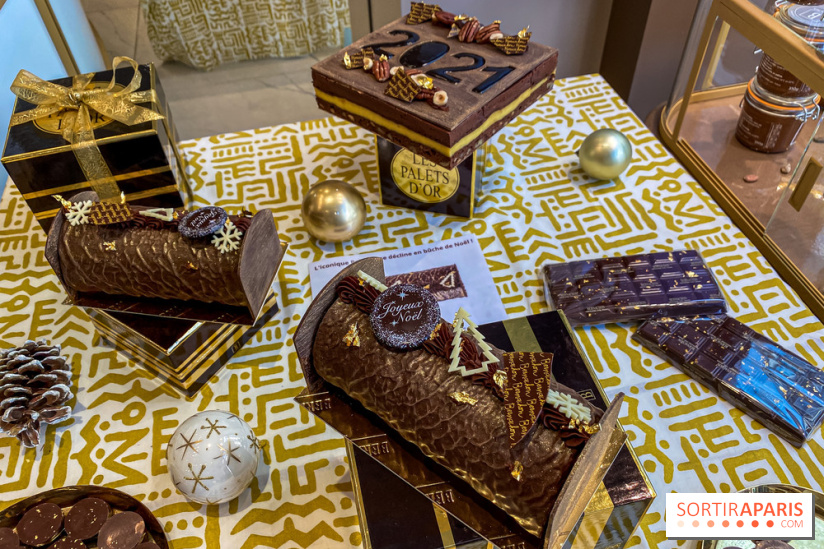 Bûches et chocolats de Noël chez Bernachon