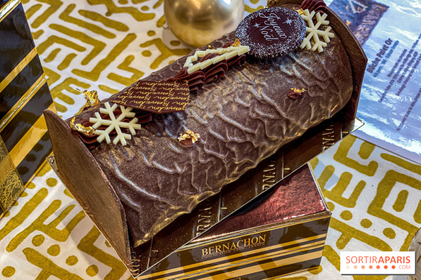 Bûches et chocolats de Noël chez Bernachon